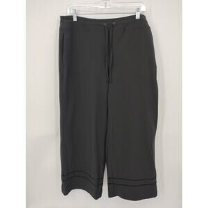 Weekends by Chico's Black Capri Gaucho Pants Women's size Large 12 Chico's 2